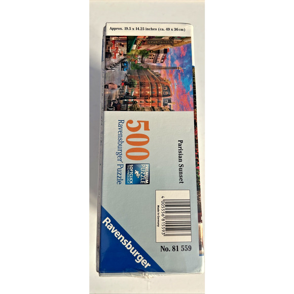 Ravensburger PARISIAN SUNSET 500pc Jigsaw Puzzle Brand new sealed 2017 Germany - Picture 2 of 5